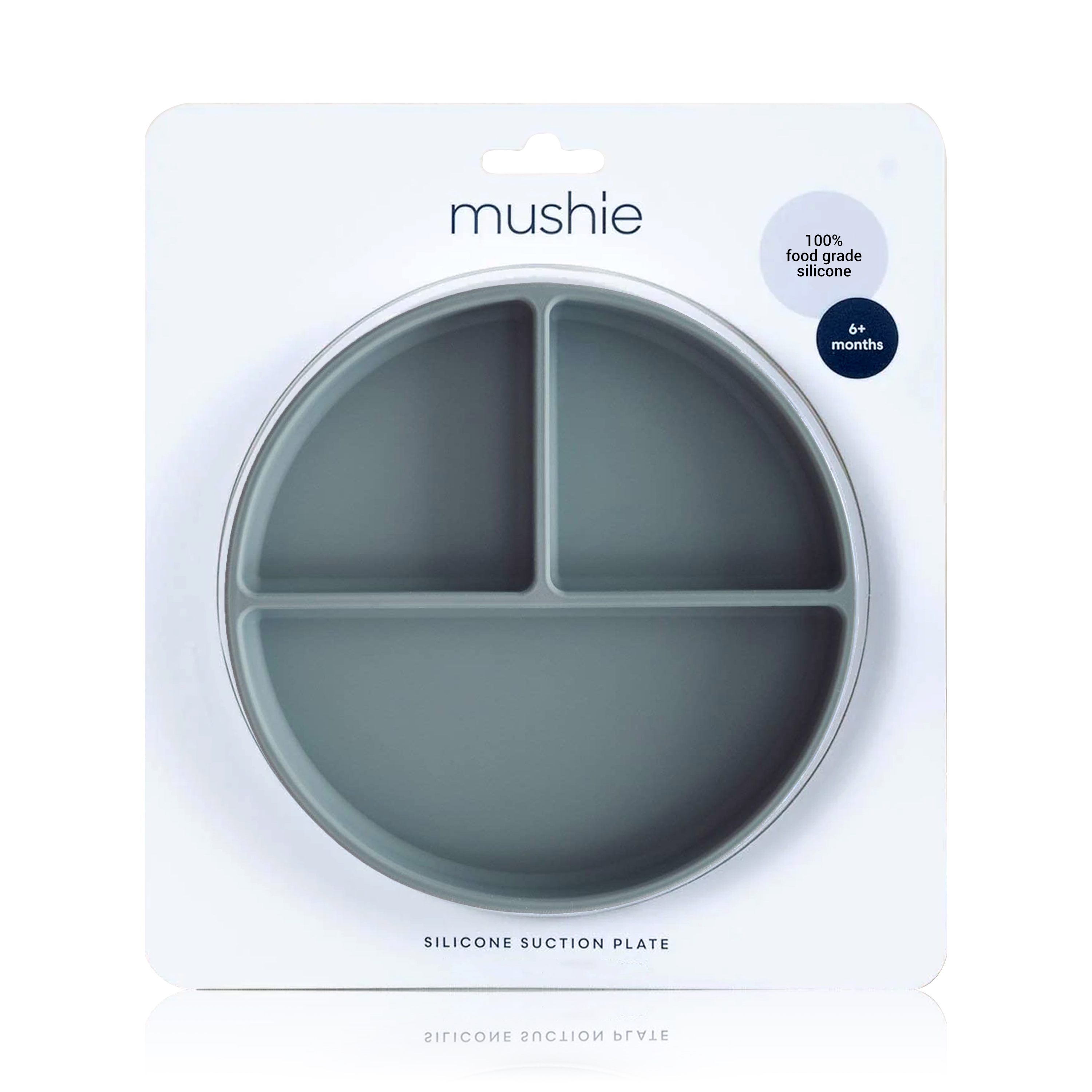 Mushie Silicone Plate Stone