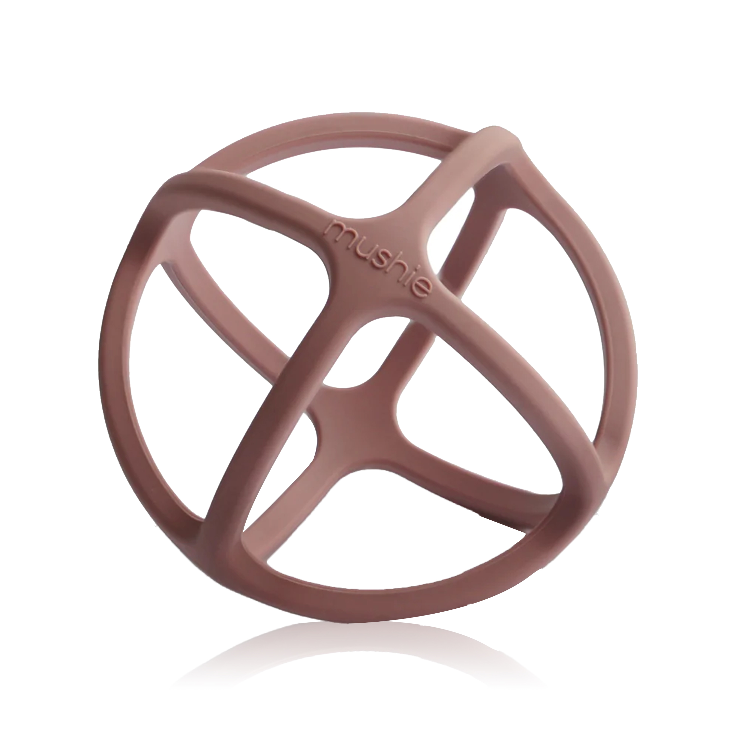 Mushie Teether Ball Woodchuck