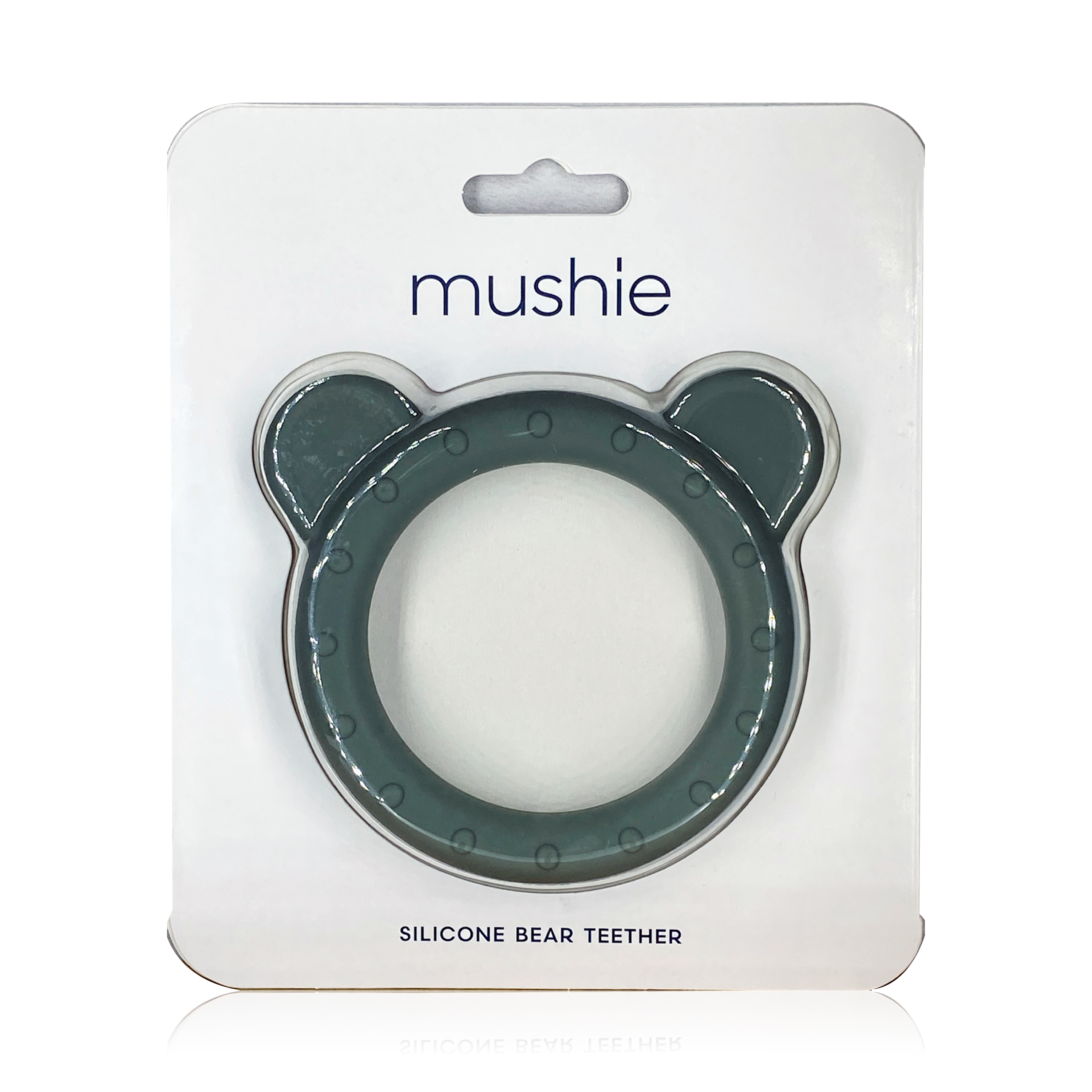 Mushie Teether Bear Dried Thyme