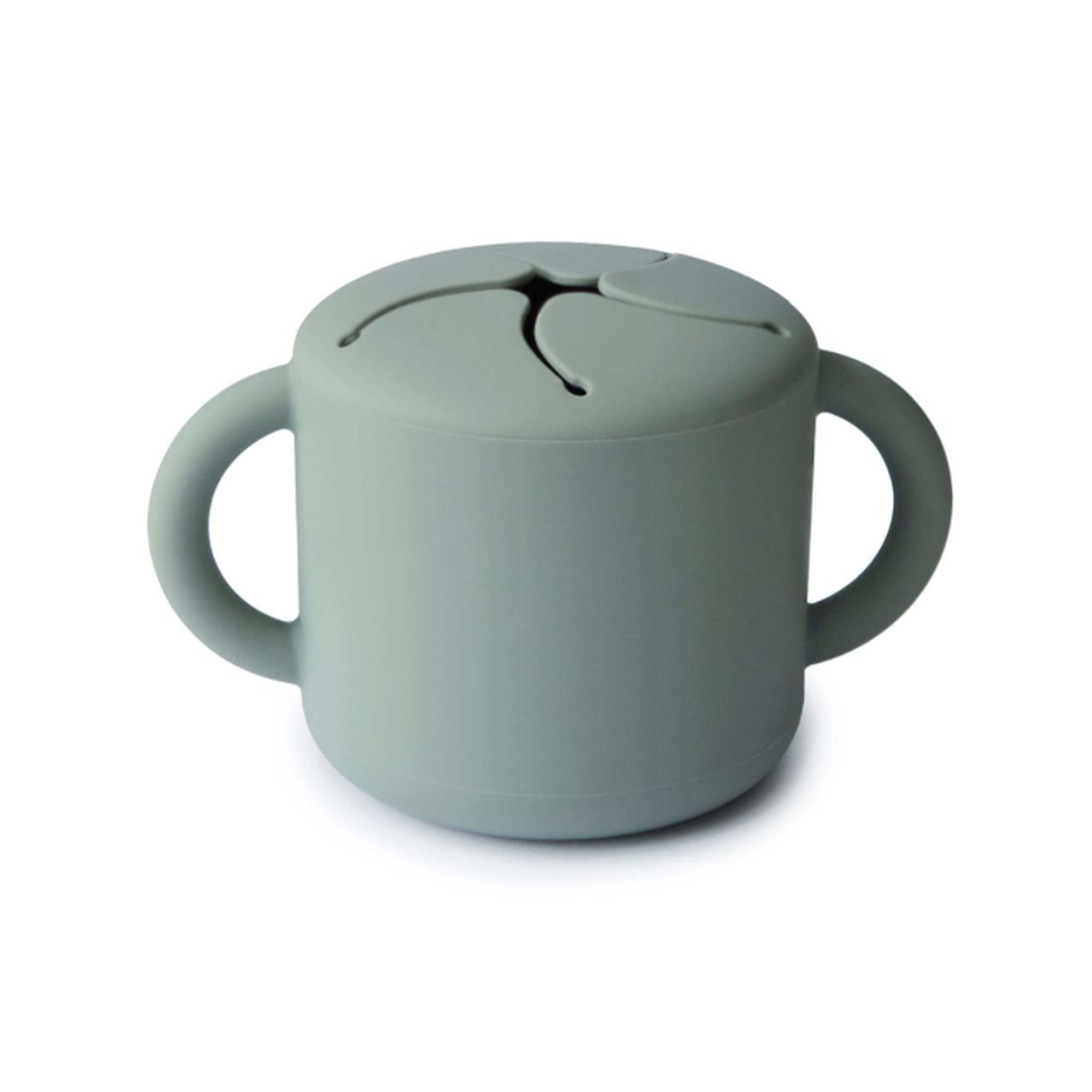 Mushie Snack Cup Cambridge Blue