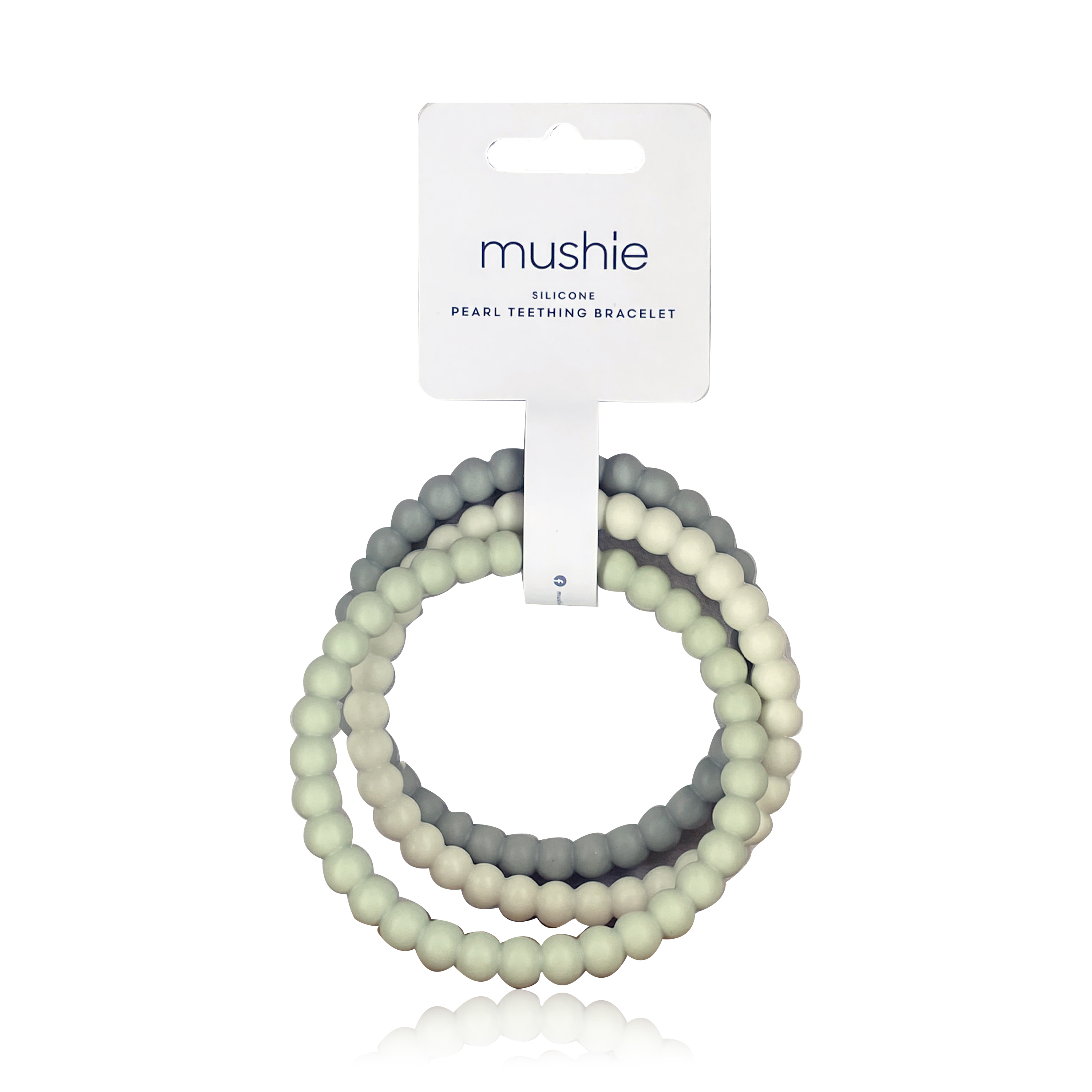 Mushie Si Pearl Tether Bracelets