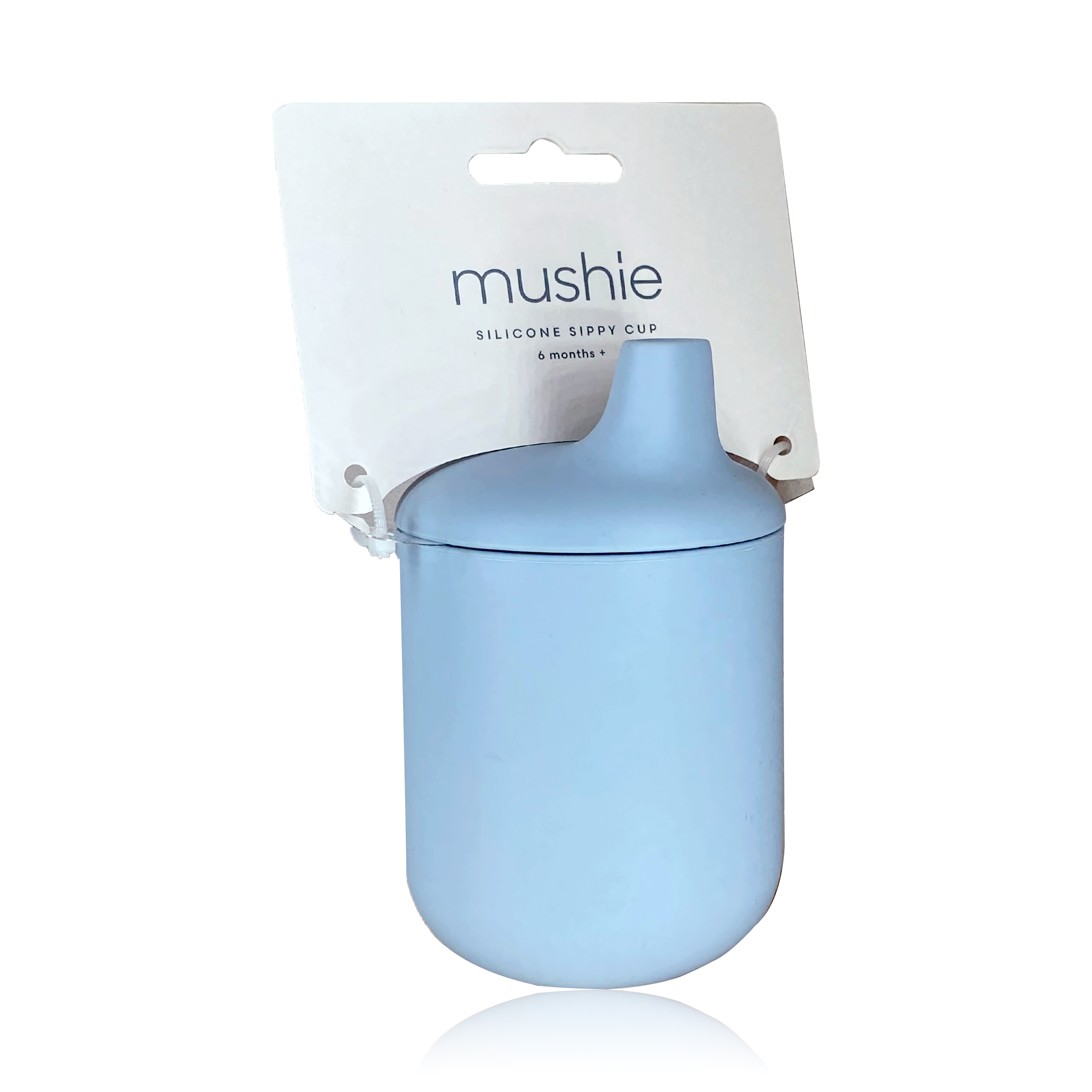 Mushie Silicone Sippy Cup Powder Blue