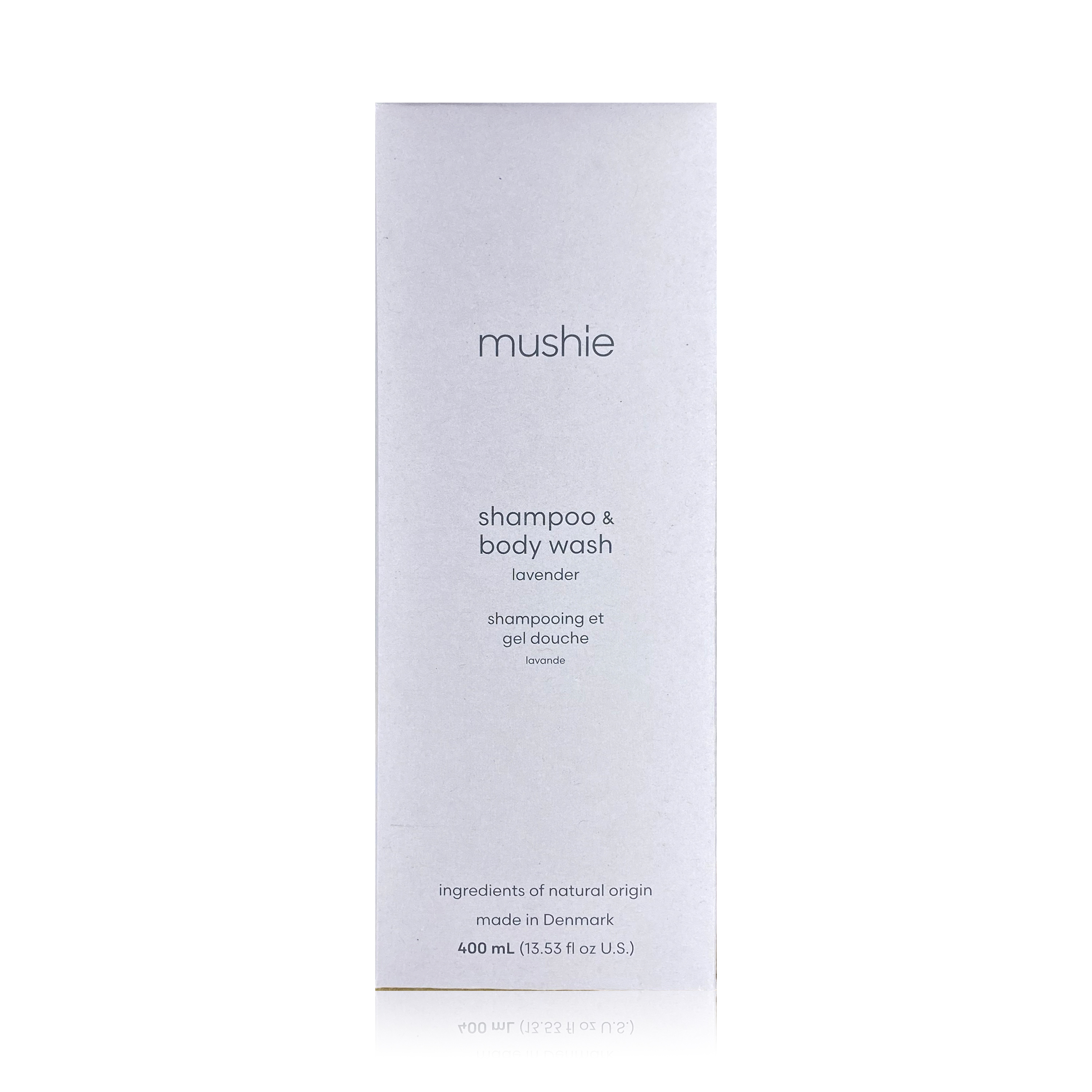 Mushie Baby Shampoo and Body Wash Lavender (400 ml)