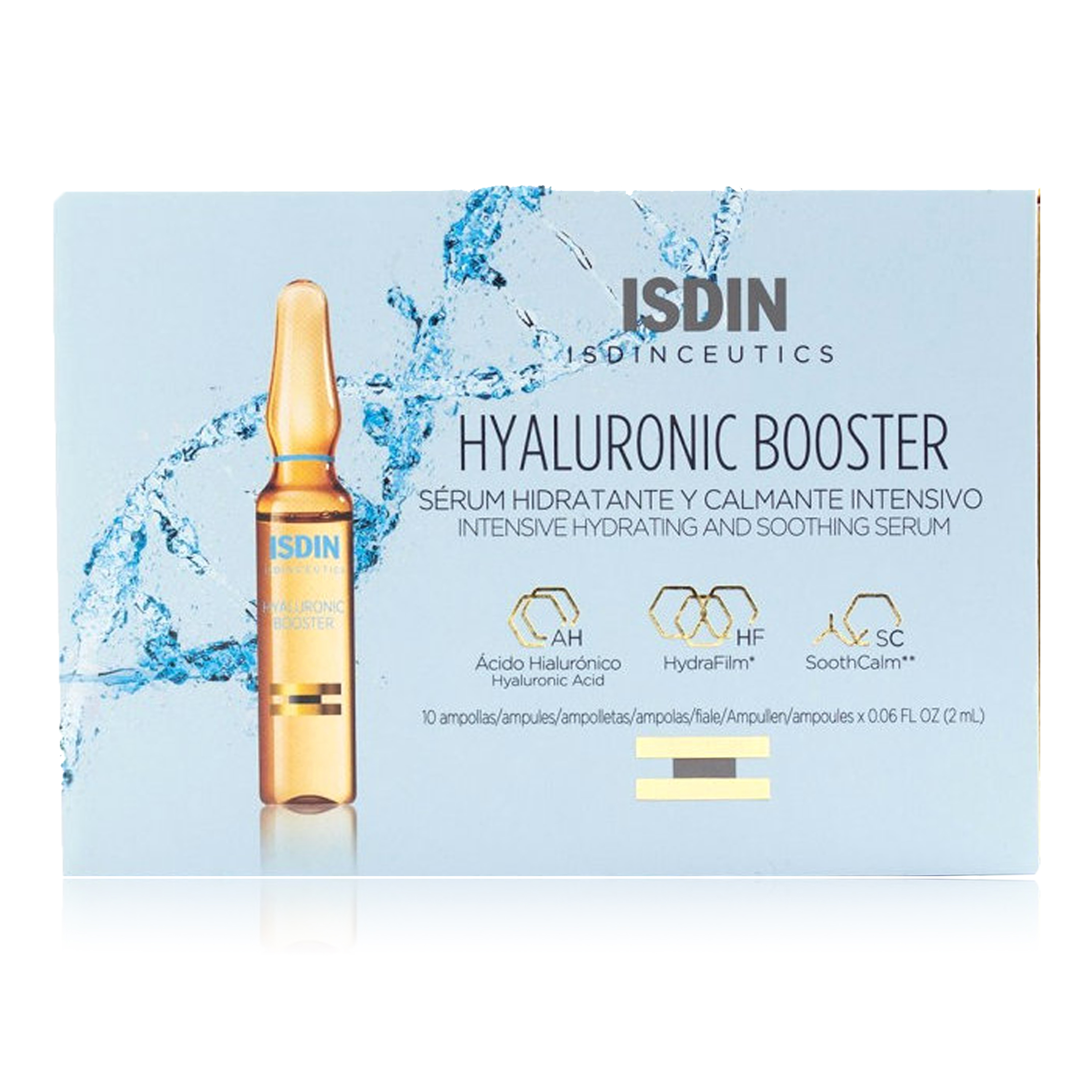 Isdin isdinceutics hyaluronic booster serum ampoules – 10 x 2ml