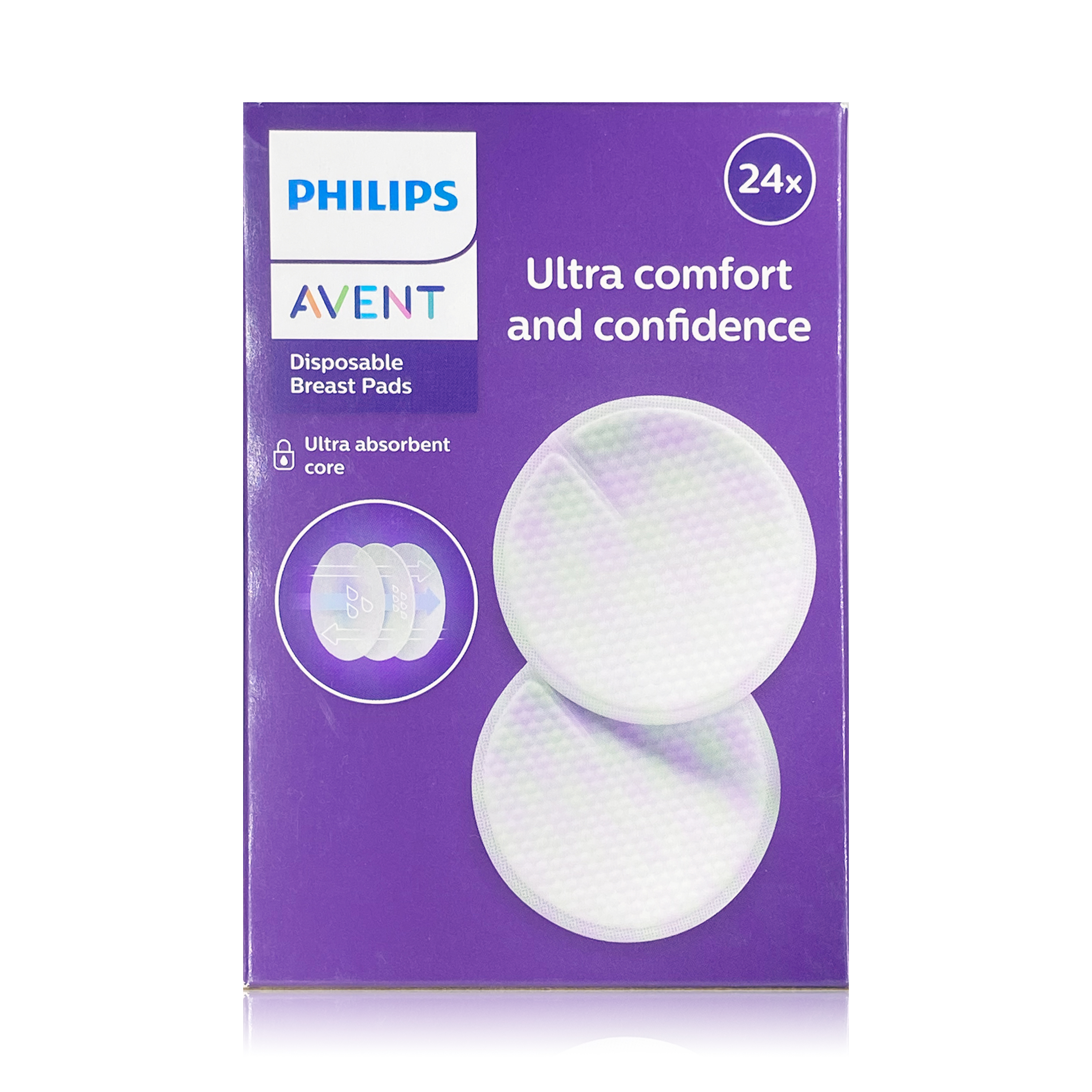 Avent Ultra Comfort Disposable Breast Pads (Pack of 24)