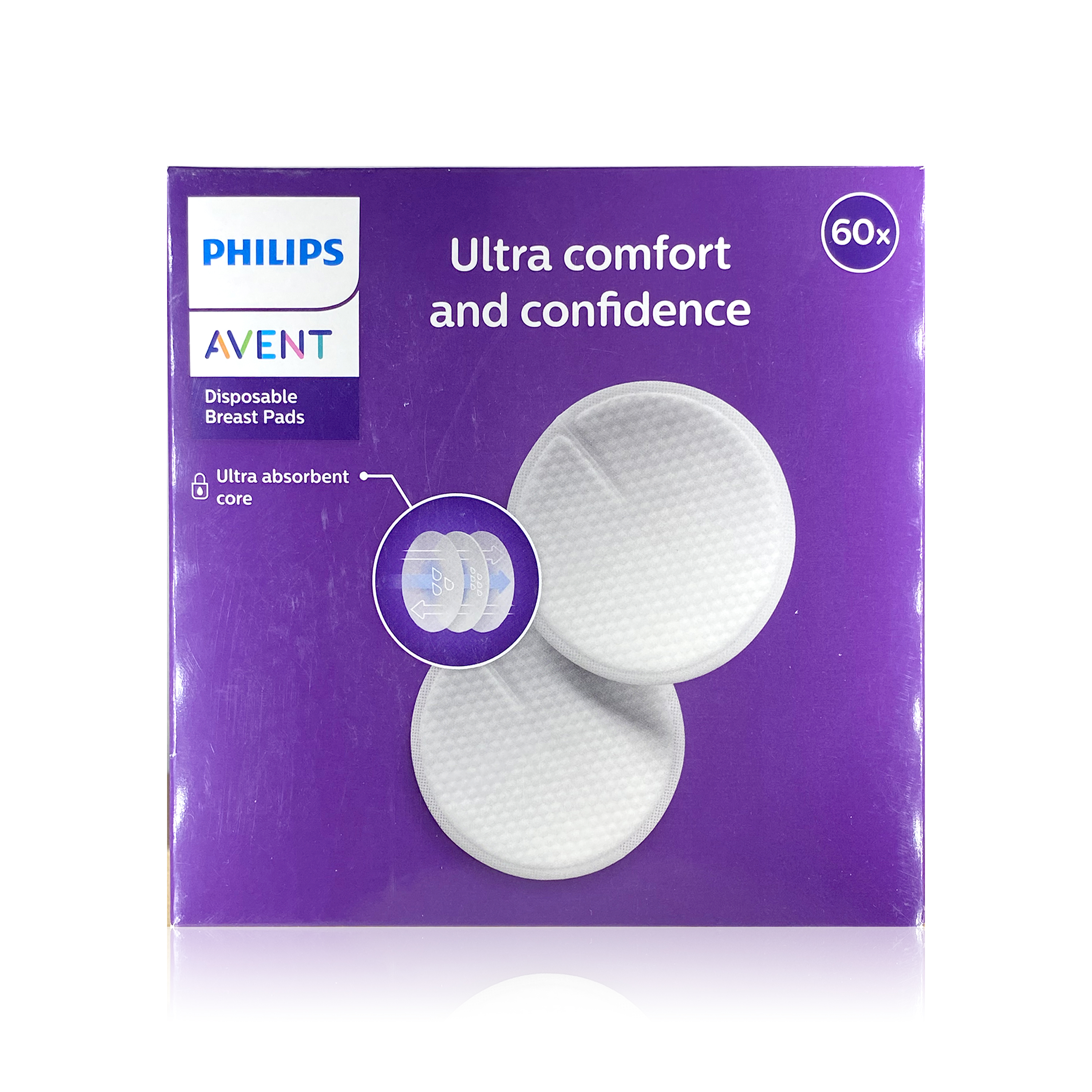 Avent Ultra Comfort Disposable Breast Pads (Pack of 60)